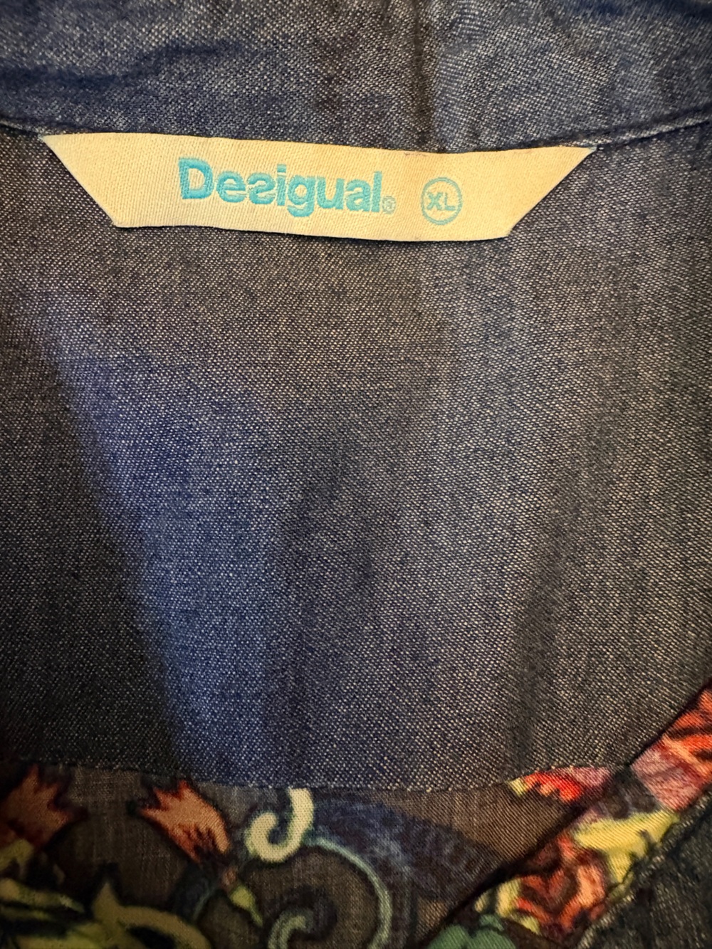 Desigual. Knitted Sleeves. Jean Top - Picture 10 of 13